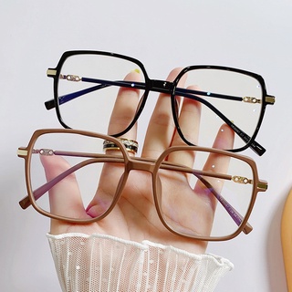 [ZOMI] Square Frame Anti Radiation Glasses Women Anti Radiation Glasses Korean Moda Eyeglasses