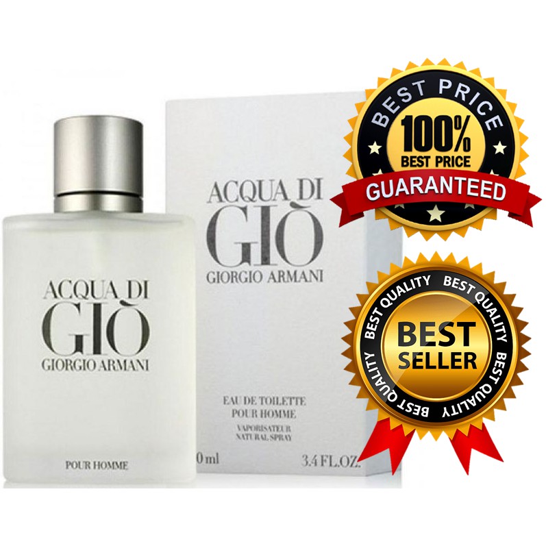 acqua di gio 100ml price