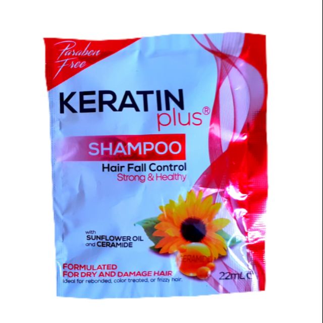 KERATIN PLUS Hair Fall Control SHAMPOO Shopee Philippines