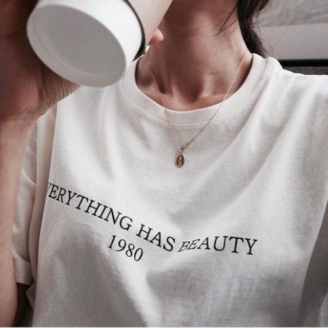 Everything has beauty 1980 -Printed T-Shirt unisex Cotton #8