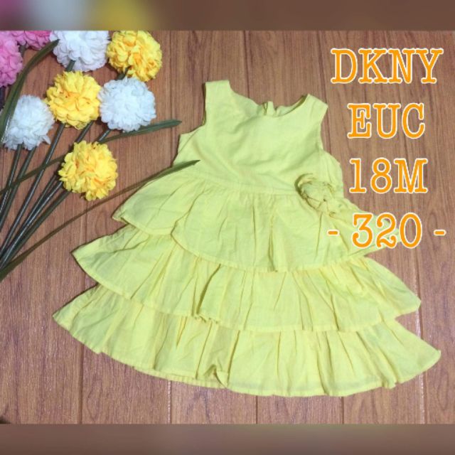 yellow 2t dress