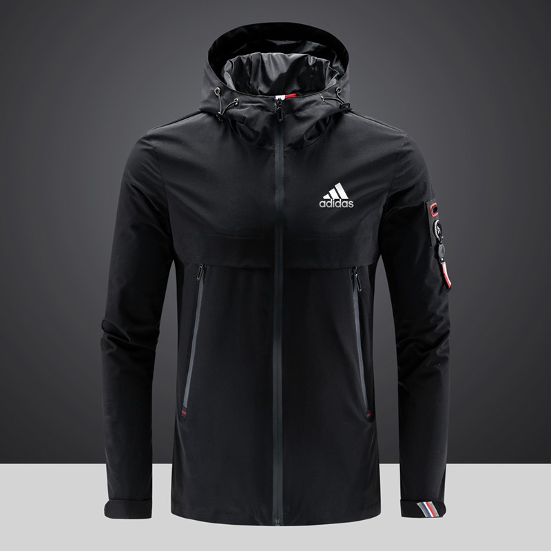 adidas men's jacket with hood