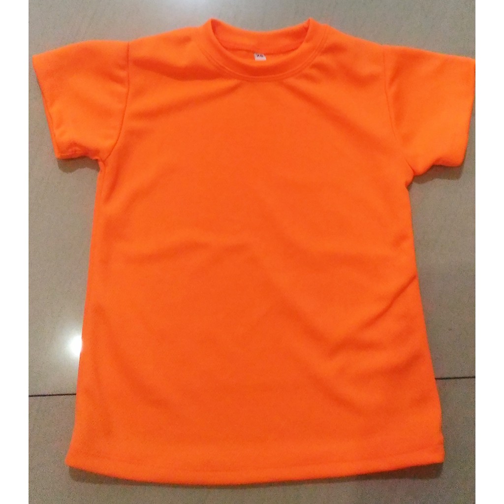 dri fit orange shirt