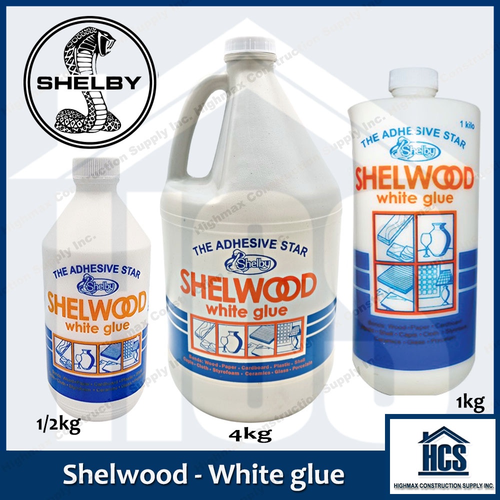 Shelby Shelwood White Glue The Adhesive Star 12kg 1kg 4kg Shopee