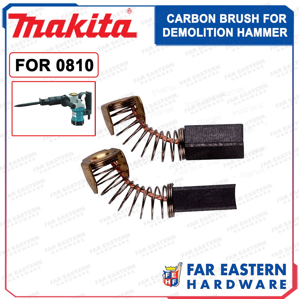 Makita Carbon Brush Cb 100a For Demolition Hammer 0810 Mksp Shopee Philippines 9418