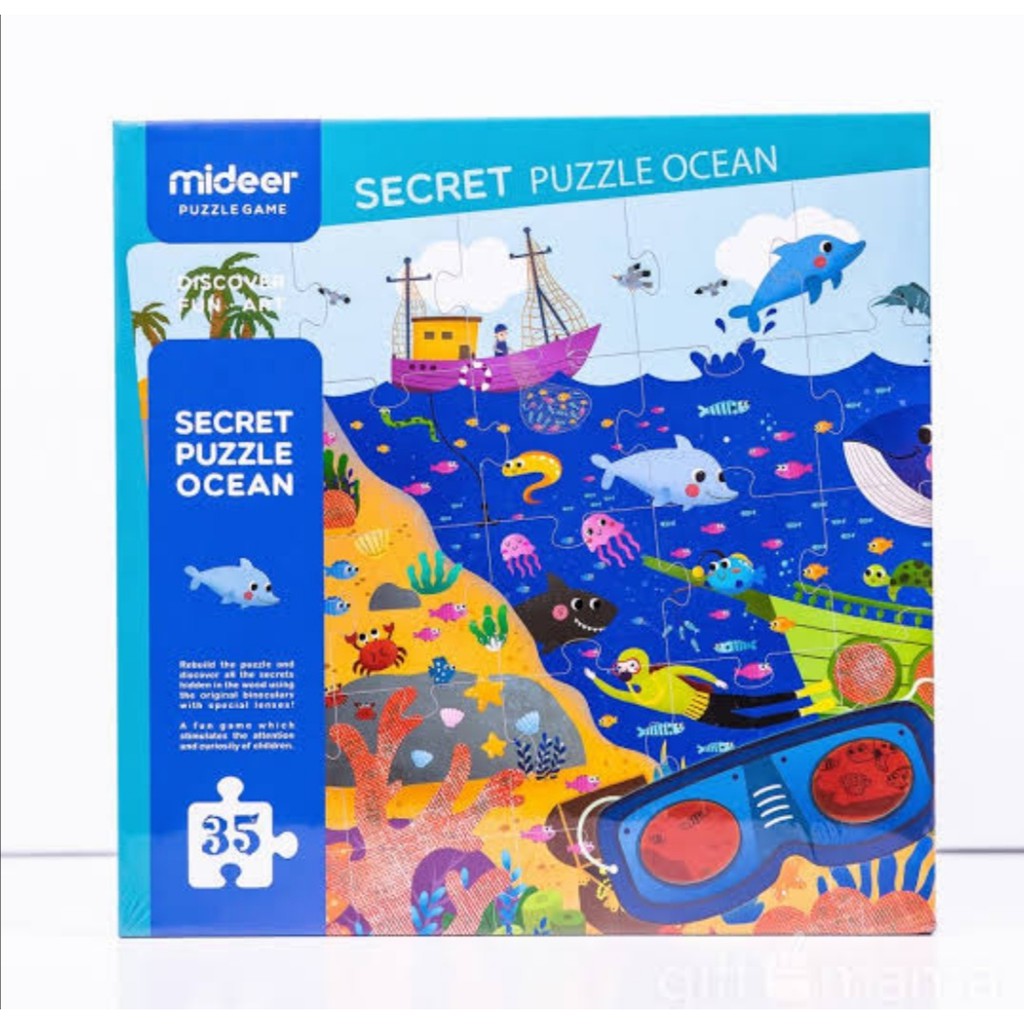 Mideer Secret Ocean Forest Jigsaw Puzzle Shopee Philippines