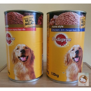 Pedigree canned beef and chicken 1.15KG (set of 2)