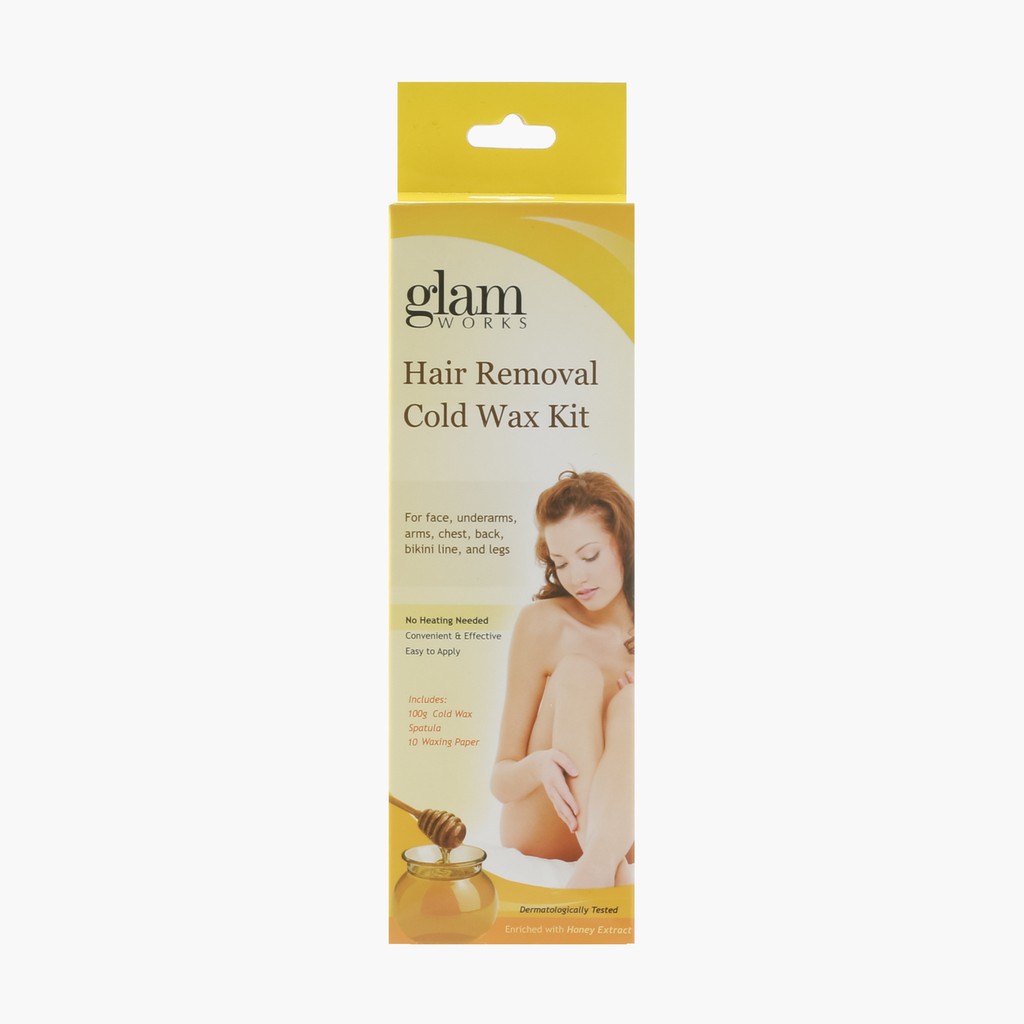 Glamworks Honey Hair Removal Cold Wax Kit 100g Shopee Philippines