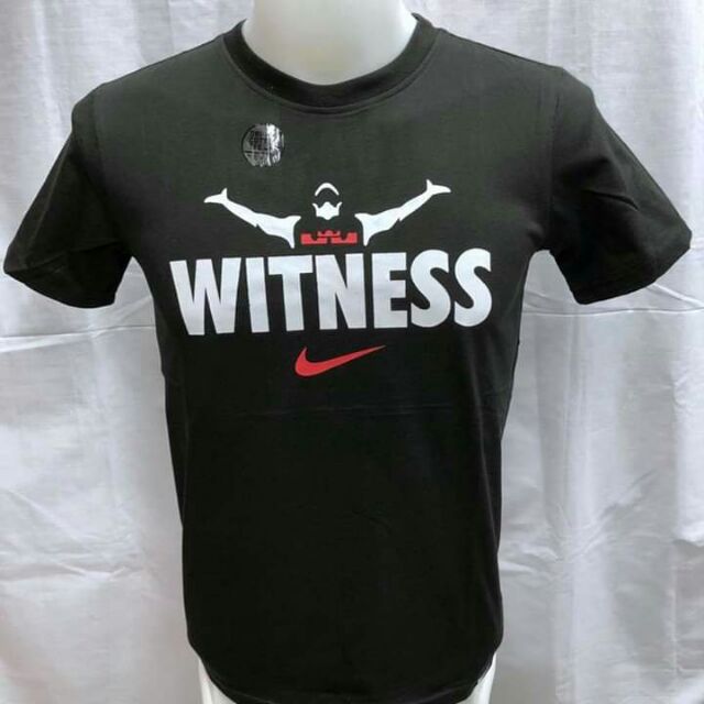 lebron witness t shirt