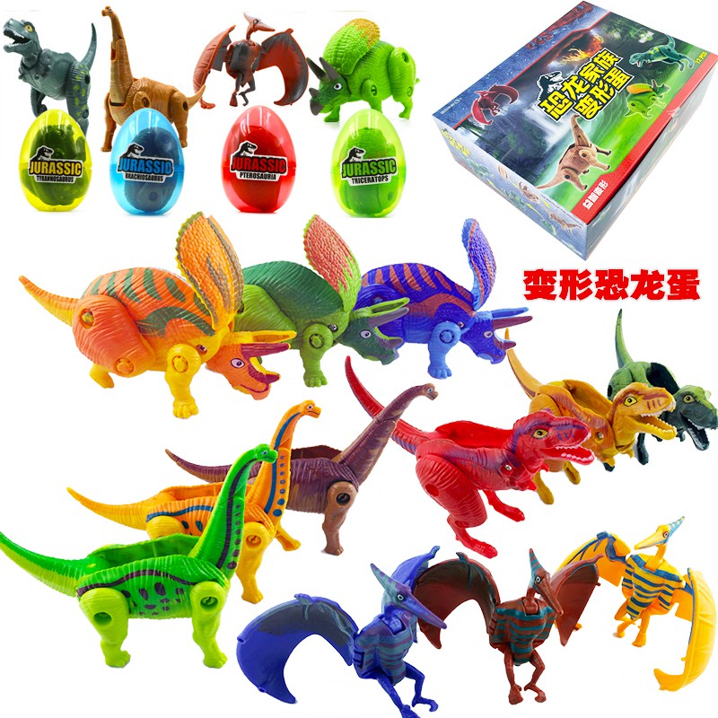 folding dinosaur toy