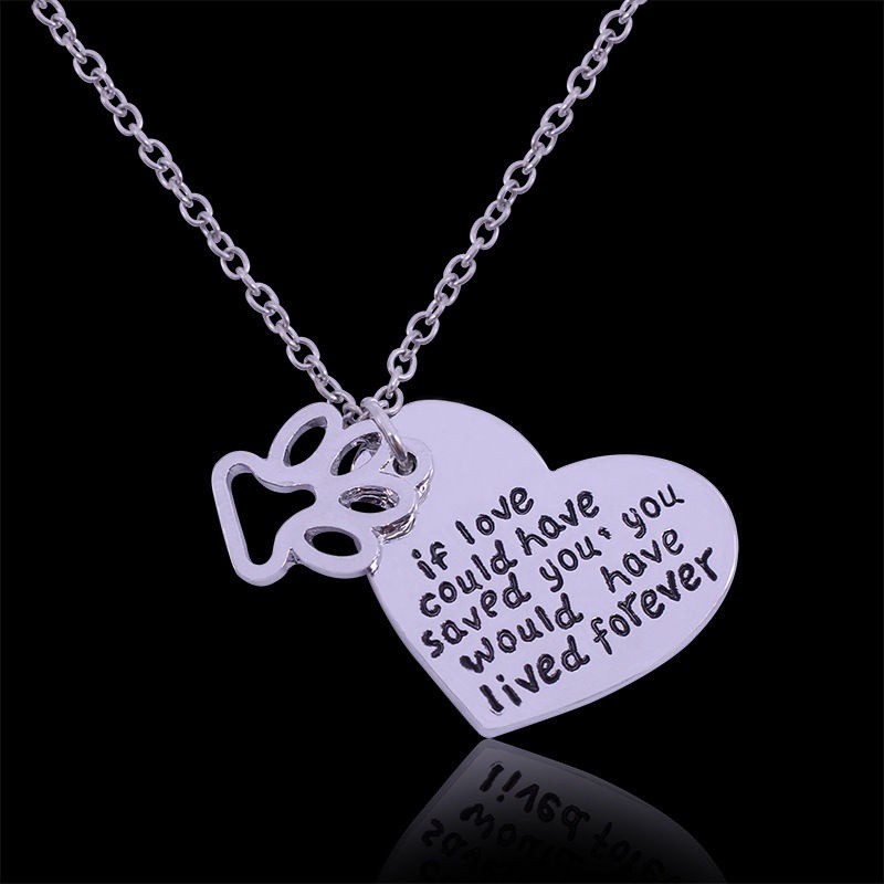 dog memorial pendant