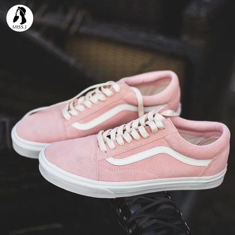 pink low vans