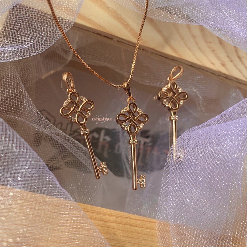 Attack On Titan Basement Key Survey Corps Military Police Inspired Necklace | So Esthetique