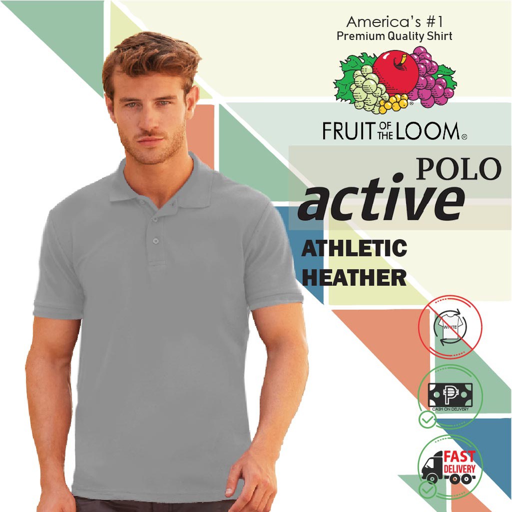 fruit of the loom poloshirt premium