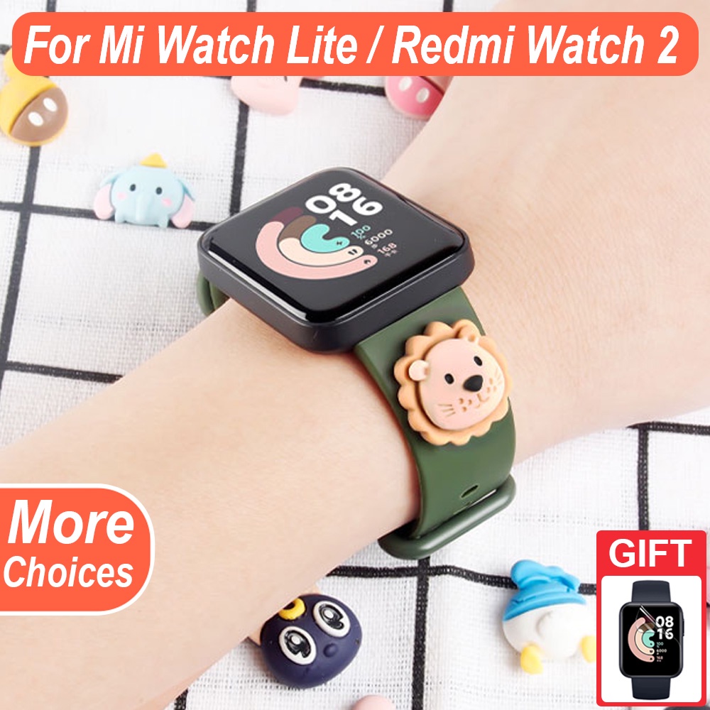Silicone Strap Cartoon Watchband Replacement Bracelet for Xiaomi Mi