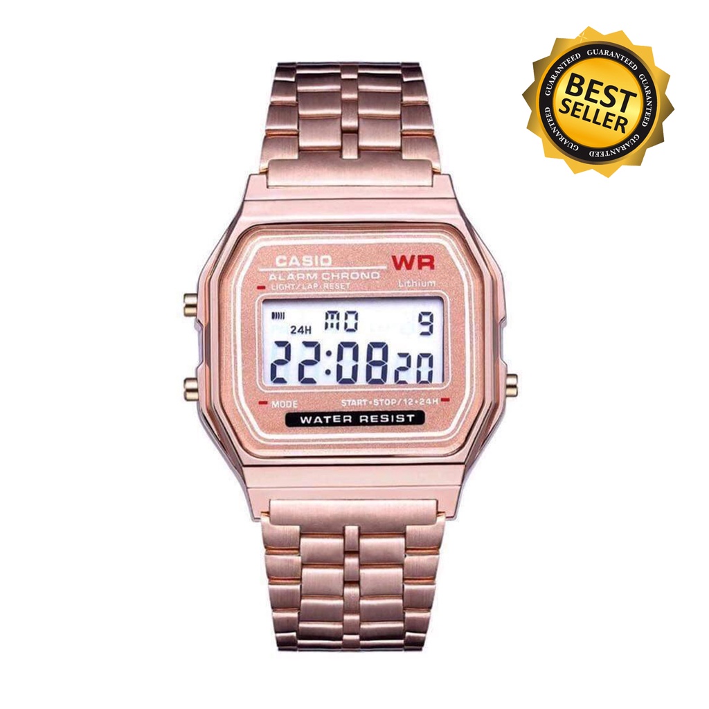 casio watches rose gold price