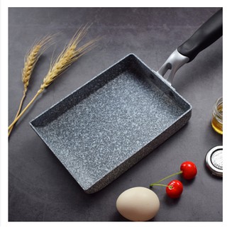 Christmas gifts Japanese Maifanite Stone Non-stick Pan Breakfast Frying Pan  Tamagoyaki Rolled #5