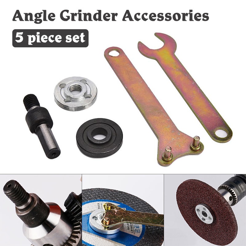 5pcs Angle Grinder Replacement Parts 10mm Connecting Rod Converter Set