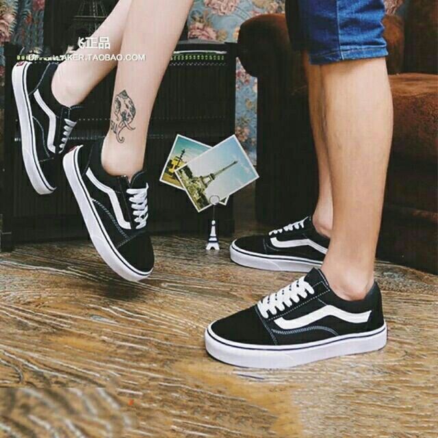 vans old skool black style