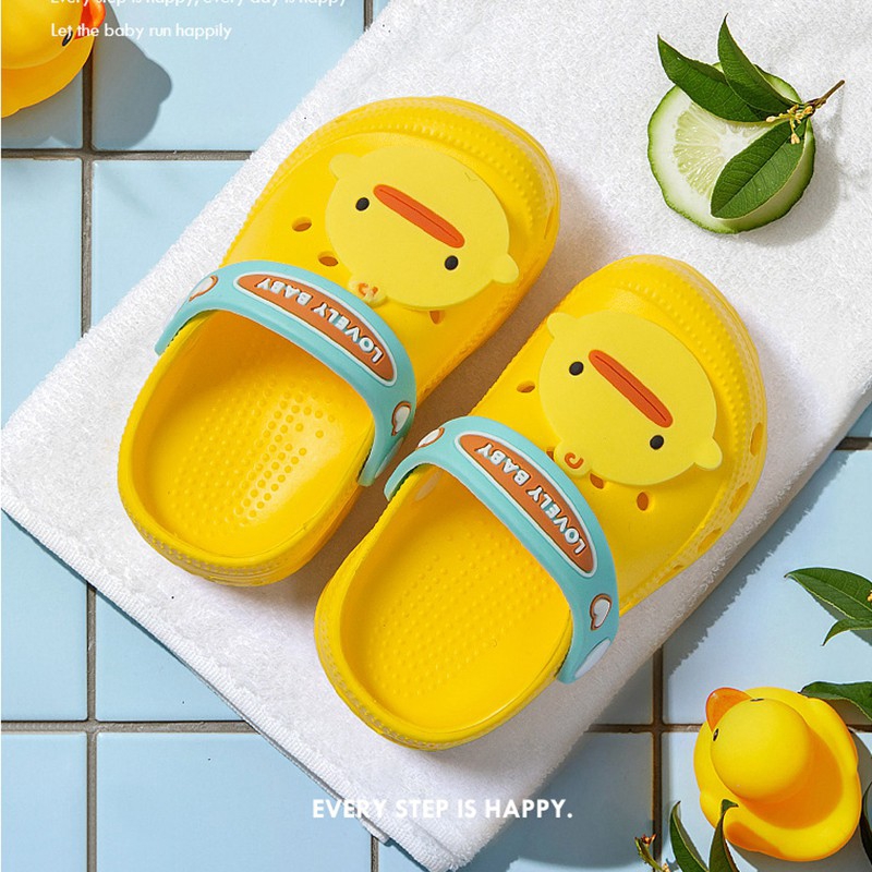 Boys and Girls Cartoon Non-slip Closed Toe Sandals