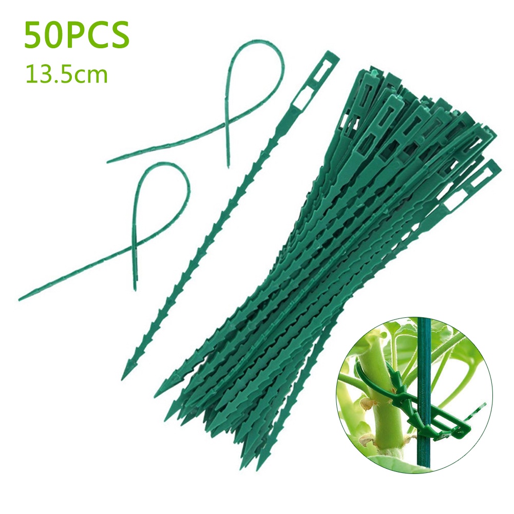 Adjustable Plant Ties | Pack Of 50 Adjustable Plant Ties | Labels N Things