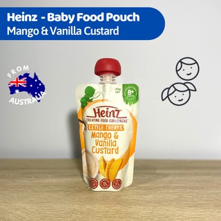 heinz mango and vanilla custard