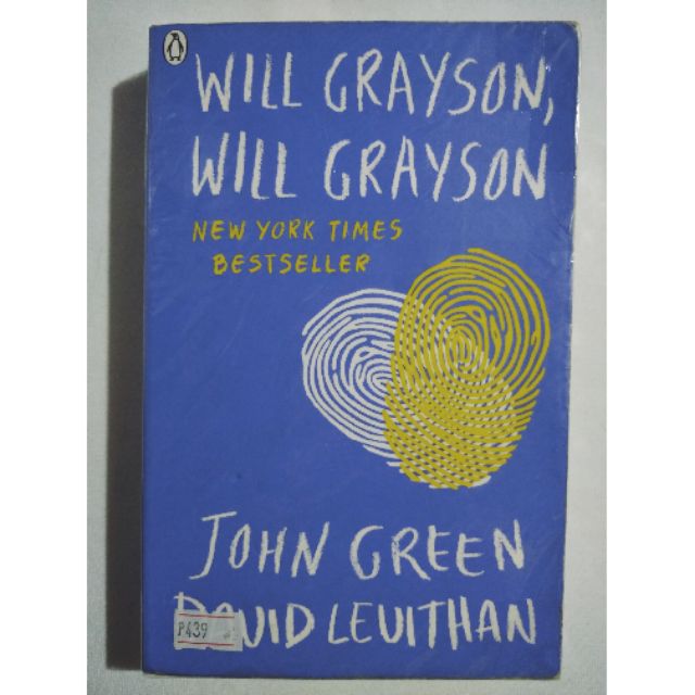 John Green And David Levithan Will Grayson Will Grayson Novel Shopee Philippines