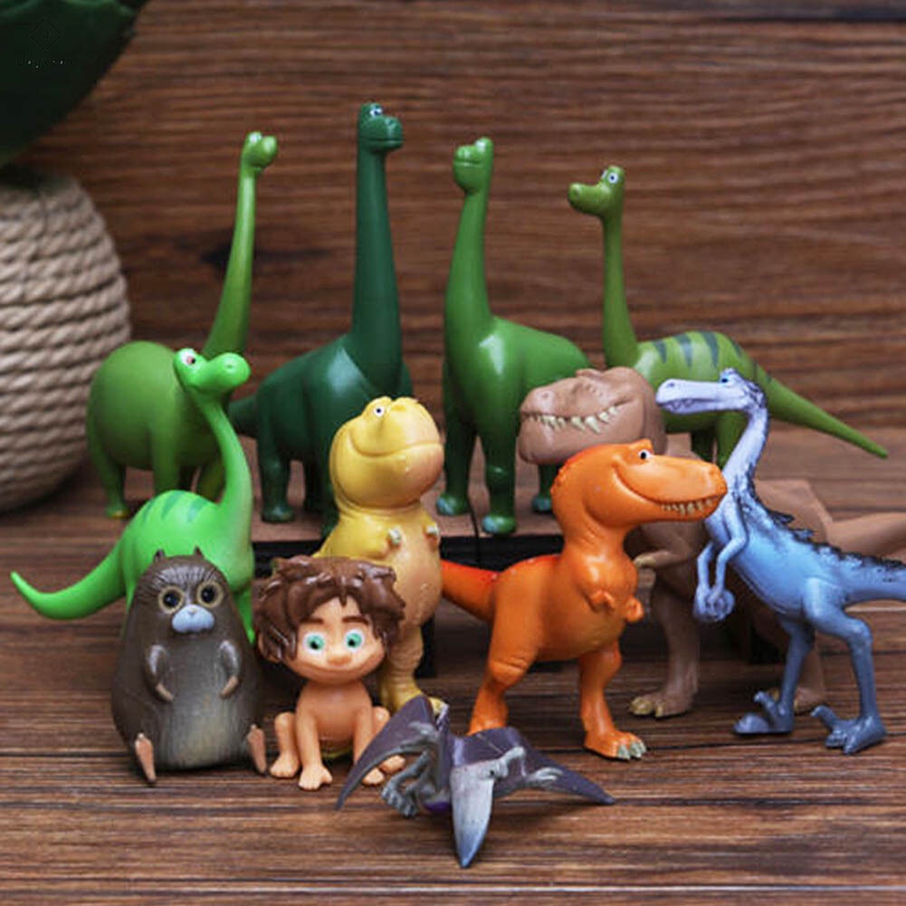 Joyxeon. Set of 12 The Good Dinosaurs home Figure Mini Model Toy for