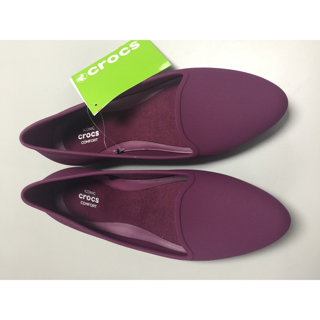 iconic crocs comfort flats