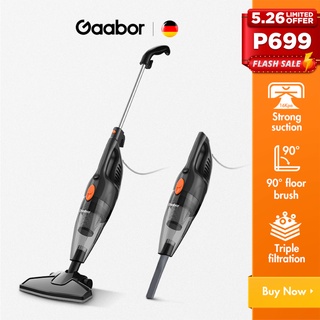Gaabor Vacuum Cleaner, Household 2-in-1Mini Handheld Light & Clean Dual Use Vacuum Strong Suction