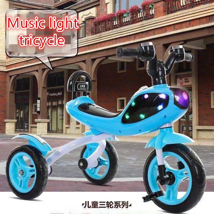 Children Tricycle Kid bike Cool music 