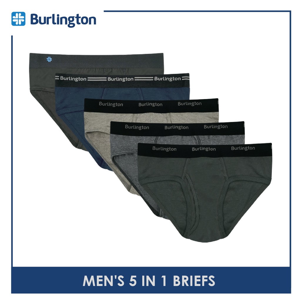 Burlington Men’s Cotton Brief 5 pieces in 1 pack OGTMBSG1 (Limited Time ...