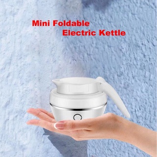 （Selling）Original Cod Japan Electric Kettle 600ml Mini Foldable Collapsible Electric Kettle Travel F #8