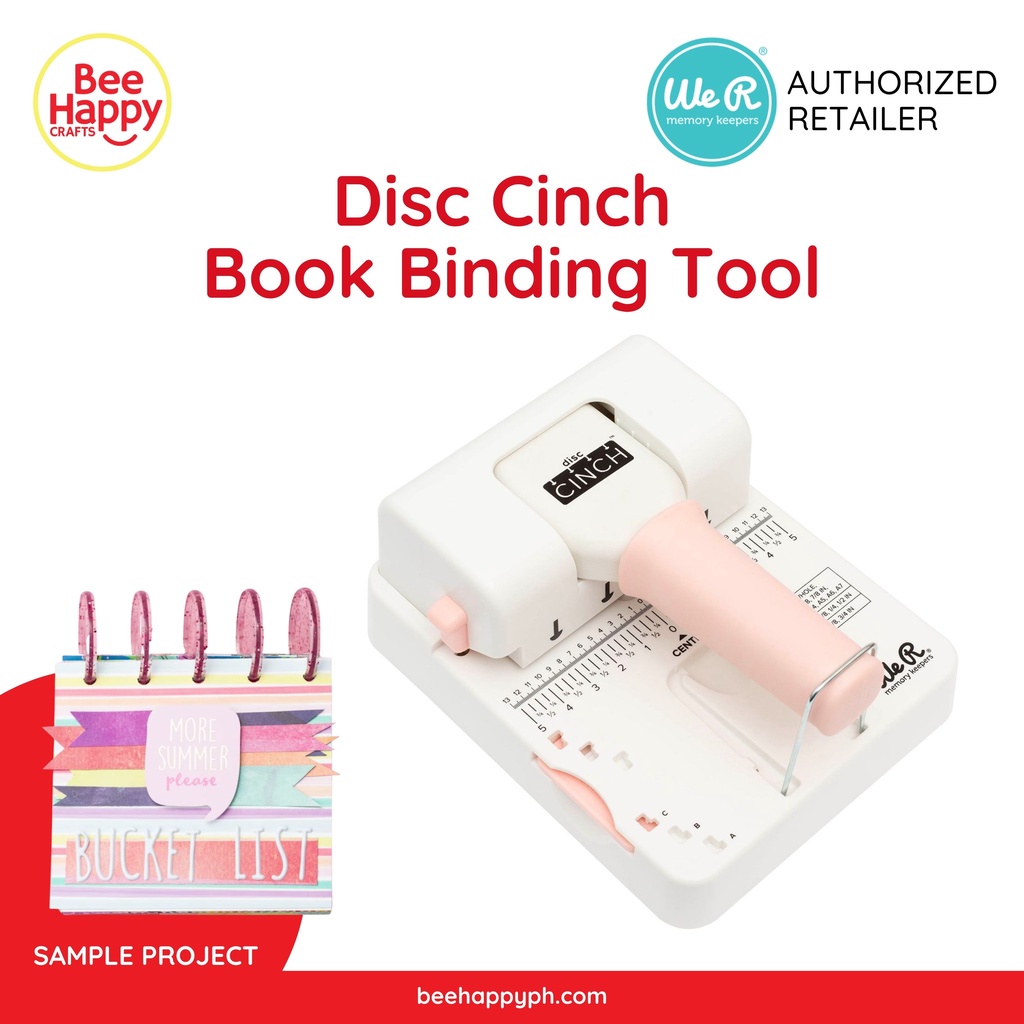 We R Memory Keepers Disc Cinch Book Binding Tool Shopee Philippines