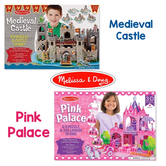 melissa and doug pink palace