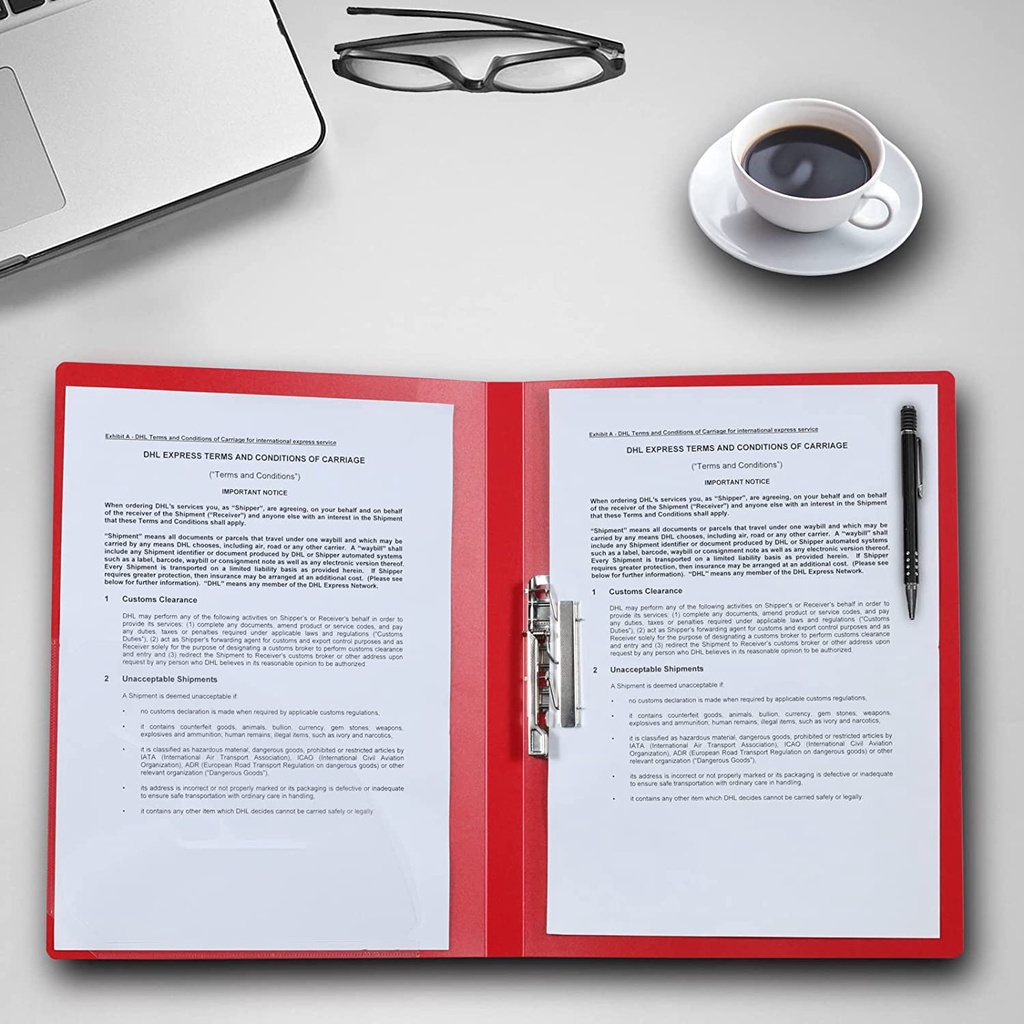 Clipboard A4 Size Folder Organizer Padfolio with Cover Single Strong