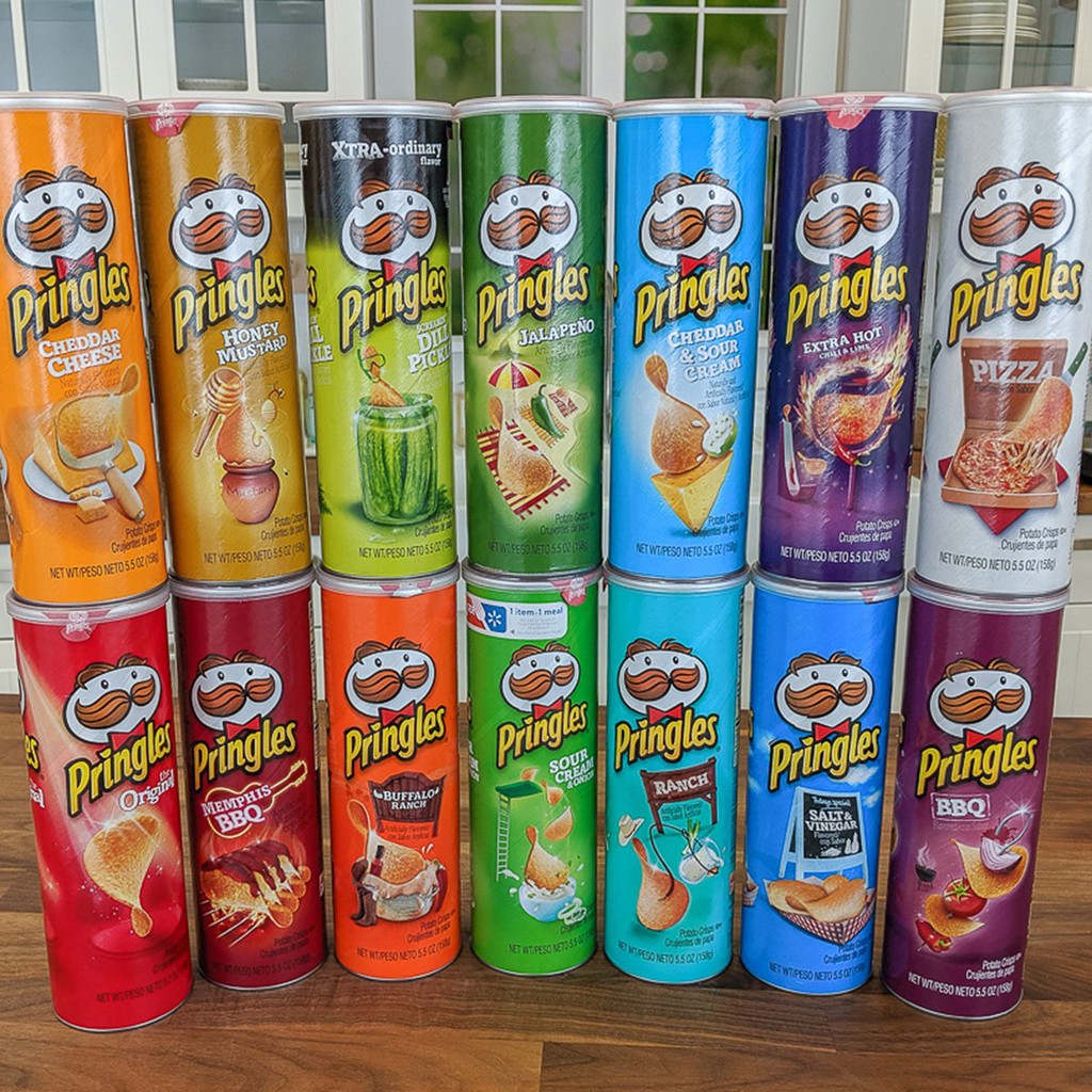 Pringles Potato Chips 158g Original US Made | Shopee Philippines