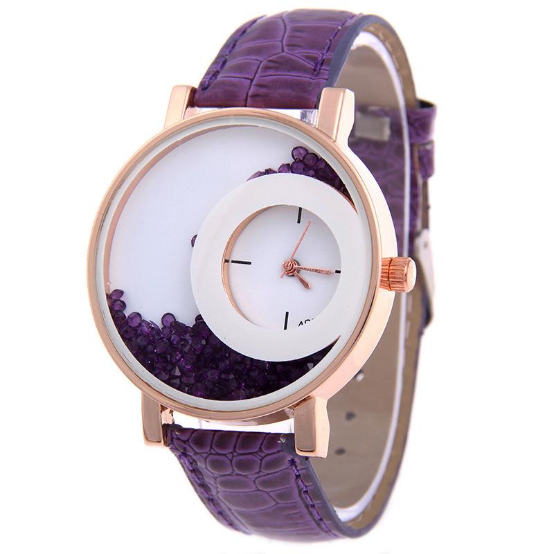 COD Fashion Quicksand Women Watch Popular in Europe  and 