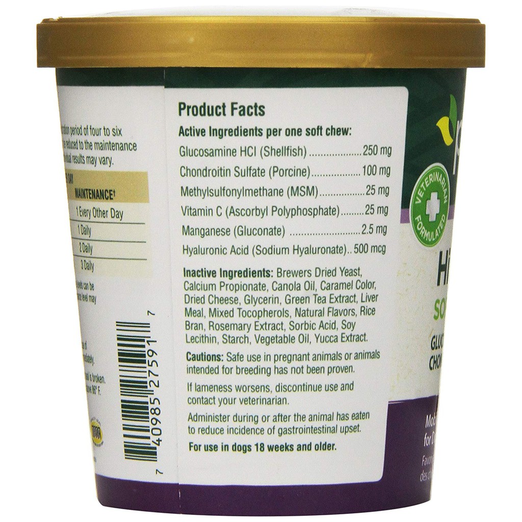 petnc hip and joint soft chews