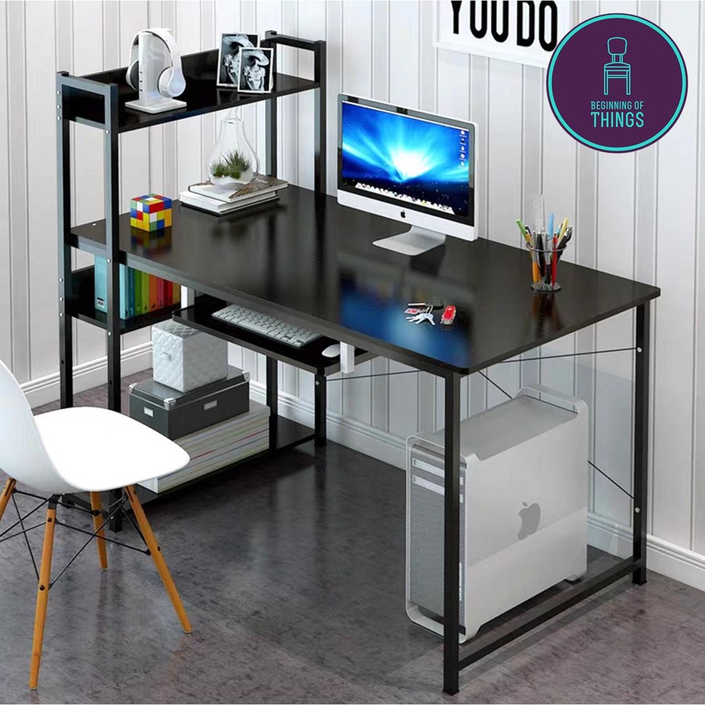 LENNOX 120 cm or 1.20 meter long Work, Computer, Study Table with ...