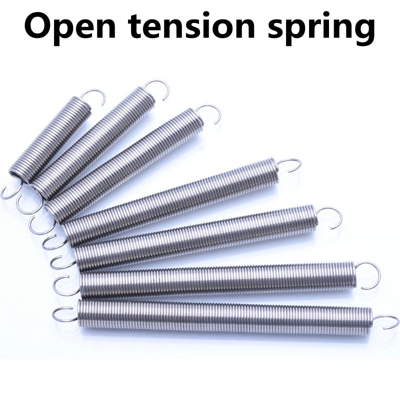 【AZY】SUS304 stainless steel Tension spring d2.0mm OD15mm 304 stainless steel length 50~300mm