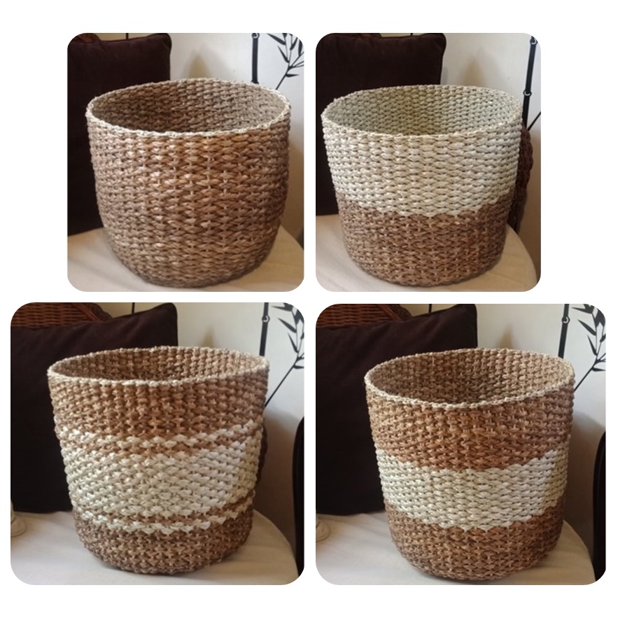 Native Big Basket for Plants Pot Covers Pandan Planters Shopee