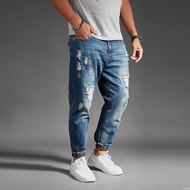 mens ripped jeans 40 waist