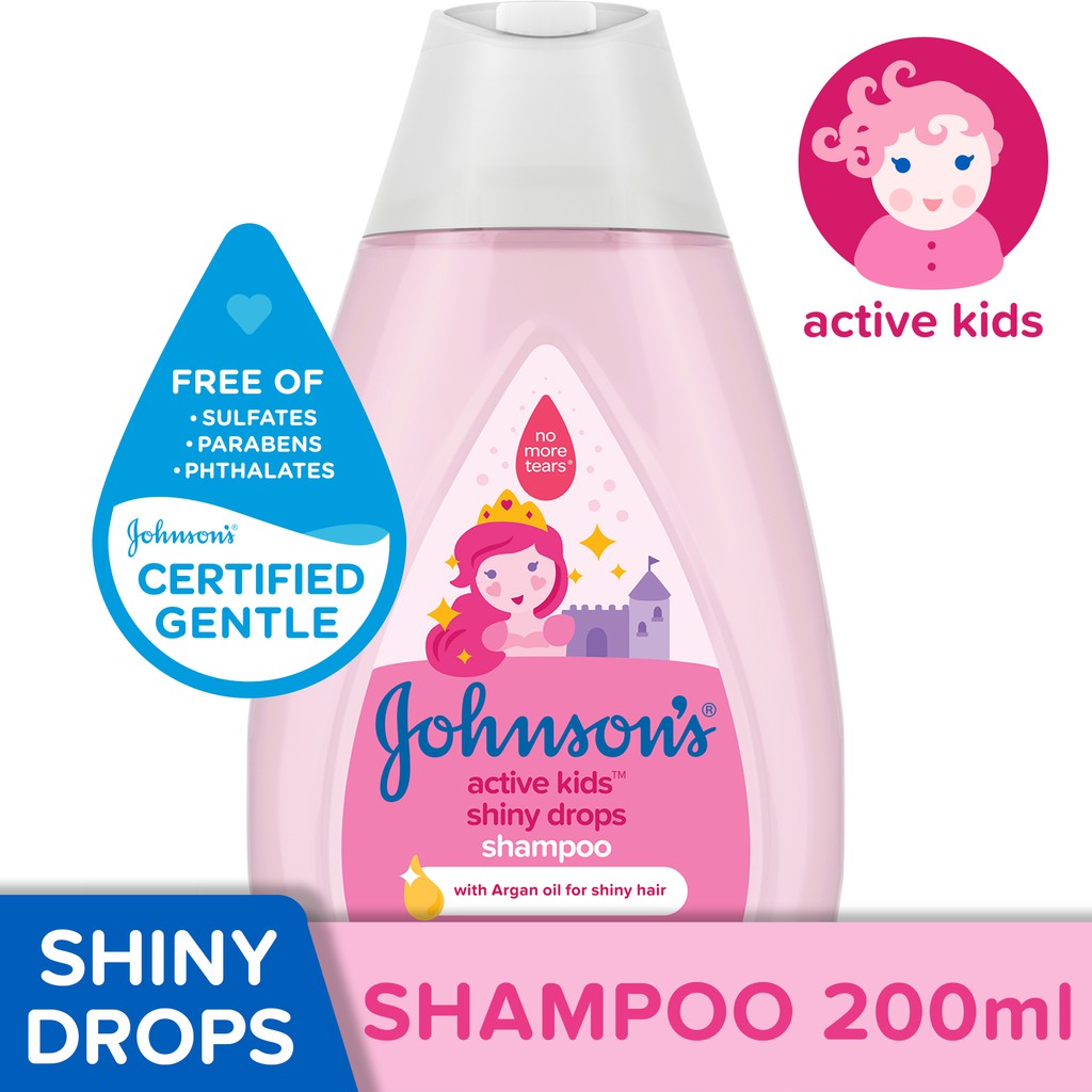 johnson active kids shiny drops