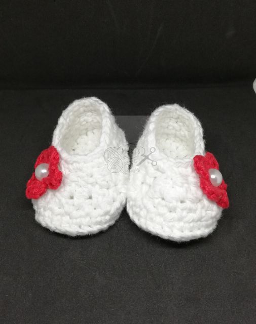 crochet girl shoes