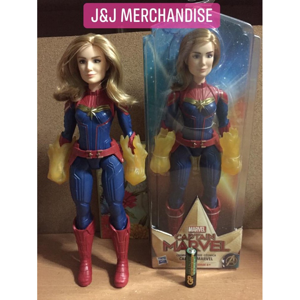 hasbro captain marvel doll
