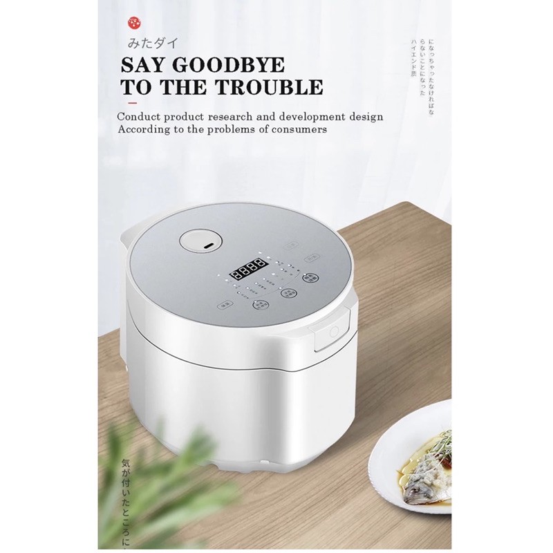 ONHAND Intelligent Desugar Rice Cooker 5L with FREEBIE (low sugar rice