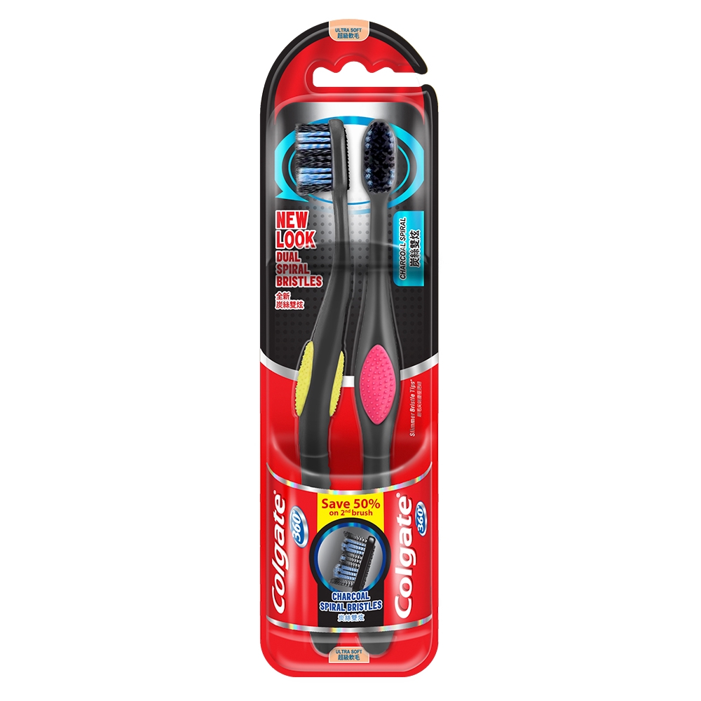 colgate 360 charcoal toothbrush