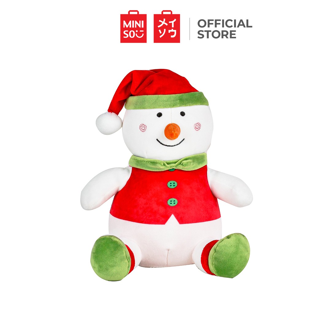 Miniso Christmas Snowman Plush Series 1 | Shopee Philippines