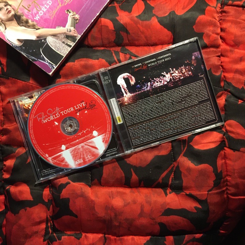 Used | Taylor Swift | Speak Now World Tour CD+DVD Slip Case | Shopee Philippines Used | Taylor Swift | Speak Now World Tour CD+DVD Slip Case | Shopee Philippines